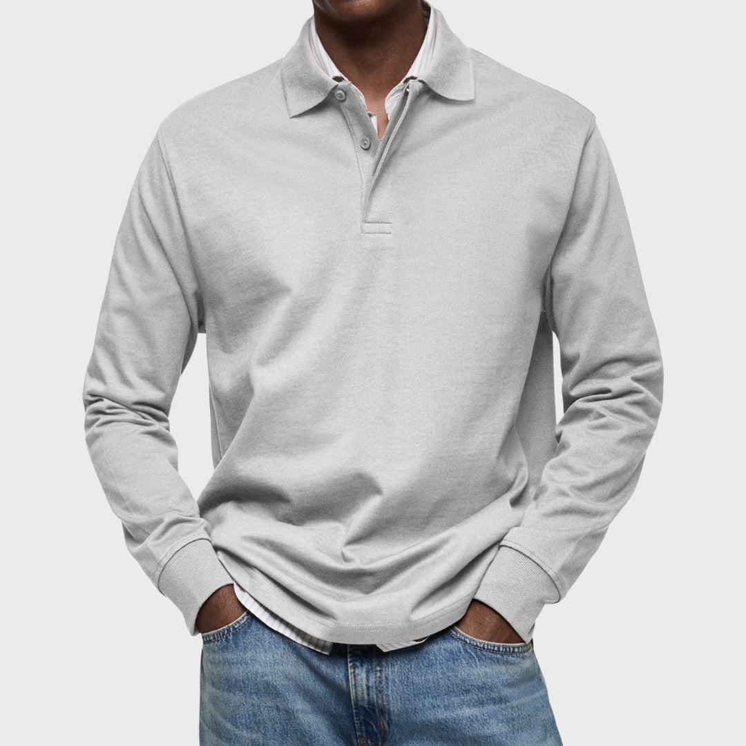 Eduardo - Polo De Luxe À Manches Longues