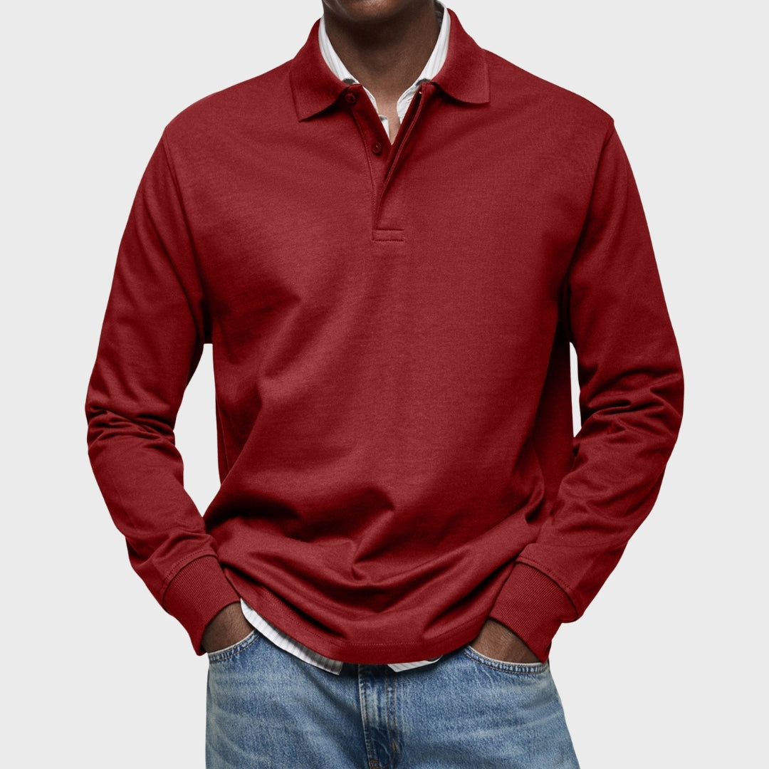 Eduardo - Polo De Luxe À Manches Longues