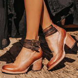 Ginevra - Chaussures à talons hauts avec plusieurs brides et semelle épaisse