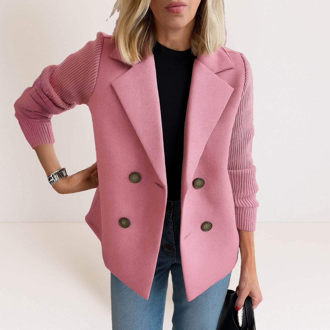 Marta - Manteau Élégant en Maille