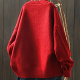 Lorença - Cardigan en Maille Tressée