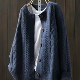 Lorença - Cardigan en Maille Tressée
