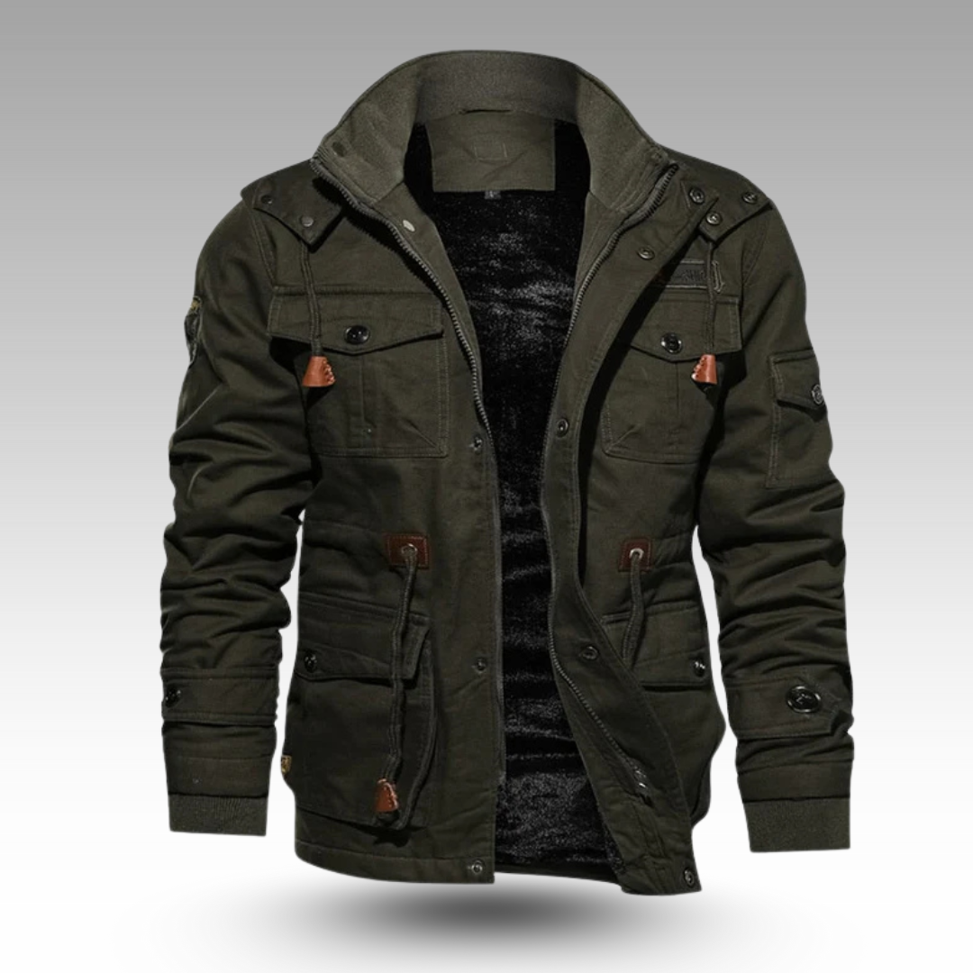 Vasco - Manteau Moderne Plusieurs Poches
