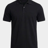 Polo Slim Noir Jais