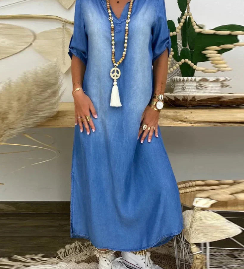 Ibiza - Robe Maxi en Jean