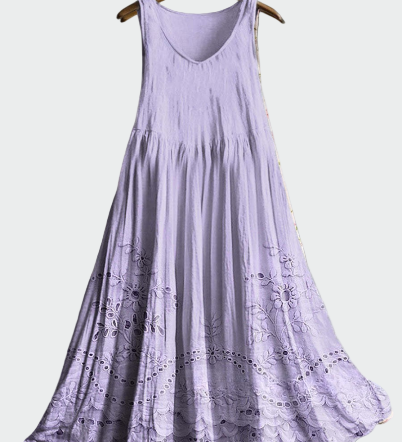 Robe en Dentelle Anglaise