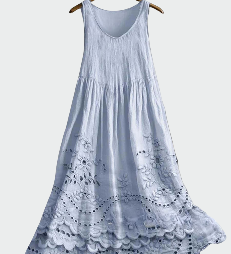 Robe en Dentelle Anglaise