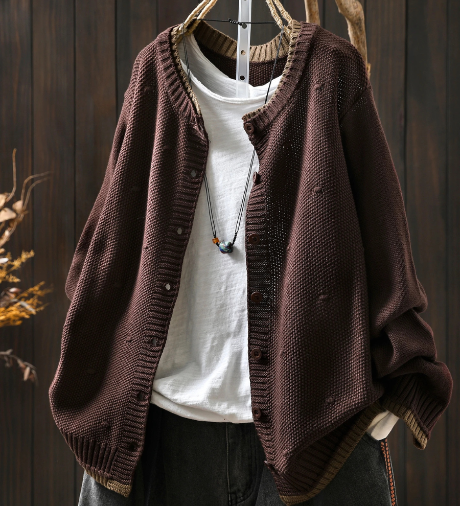 Isadora - Cardigan Texturé