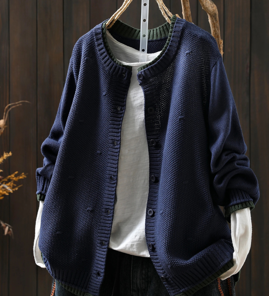 Isadora - Cardigan Texturé