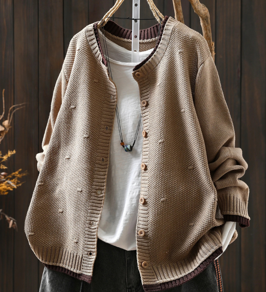 Isadora - Cardigan Texturé