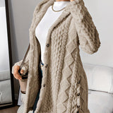 Sara - Manteau avec capuche en peluche
