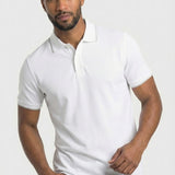 Polo Slim Blanc Classique