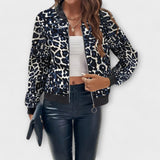 Raquel - Veste Élégante à Imprimé Léopard