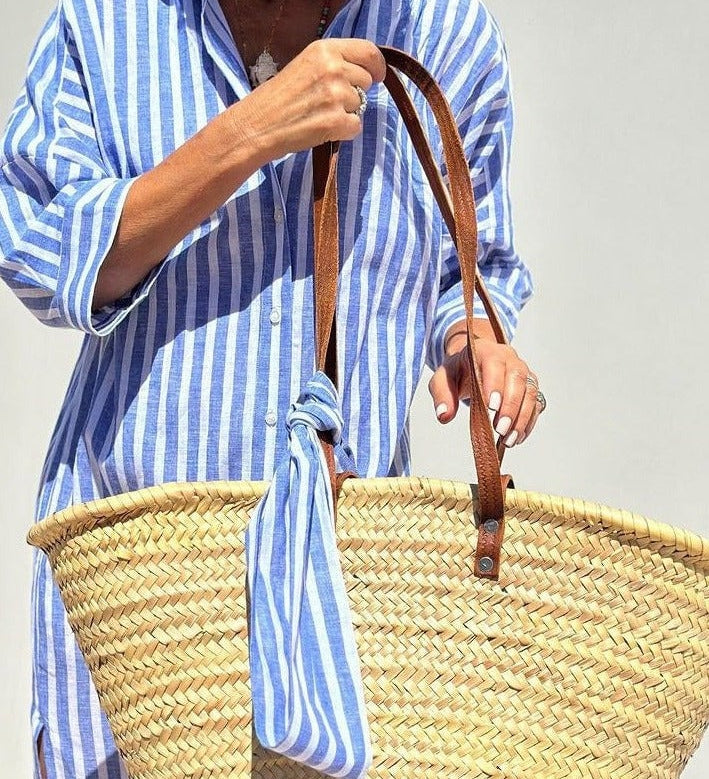 Verónica - Chemise Classique Rayée