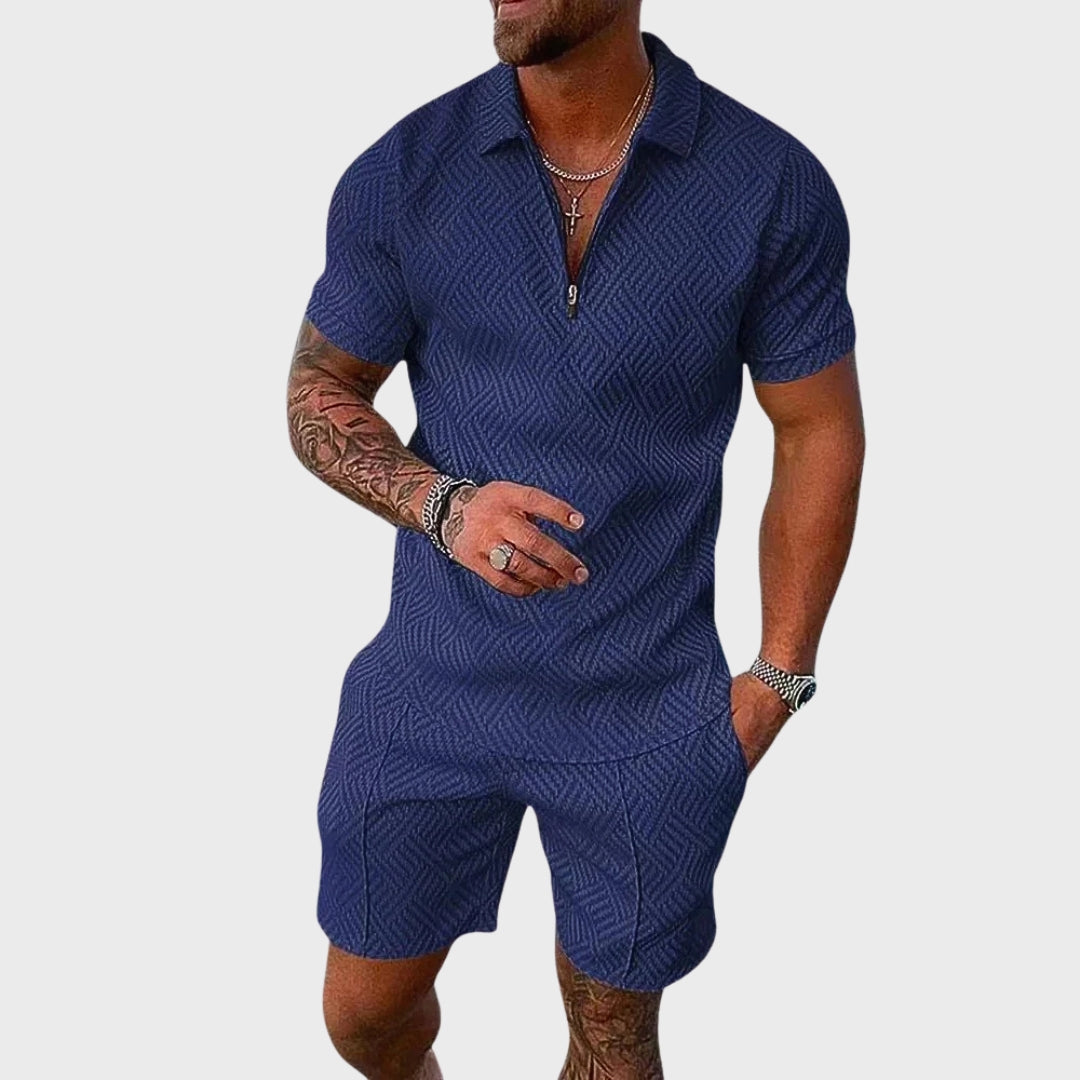 André - Ensemble de Chemise Polo et Short