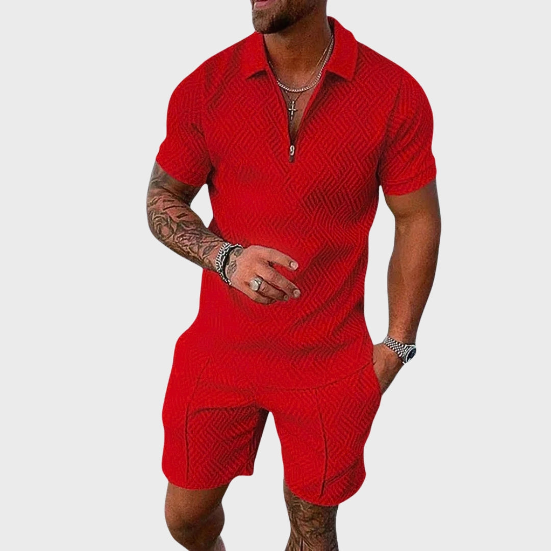 André - Ensemble de Chemise Polo et Short