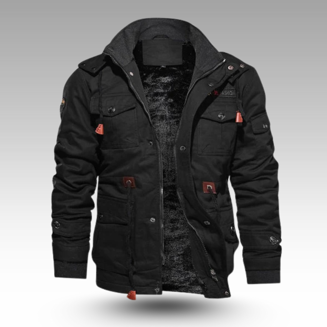 Vasco - Manteau Moderne Plusieurs Poches