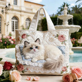 Kit de Sac de Jardin de Roses - Sac Matelassé Fait à la Main