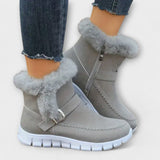 Anabela - Bottines chaudes et doublées