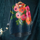 Carla - Chemise Décontractée avec Imprimé Floral