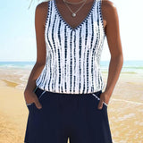 Amélia - Maillot de bain décontracté avec poche et décolleté en V