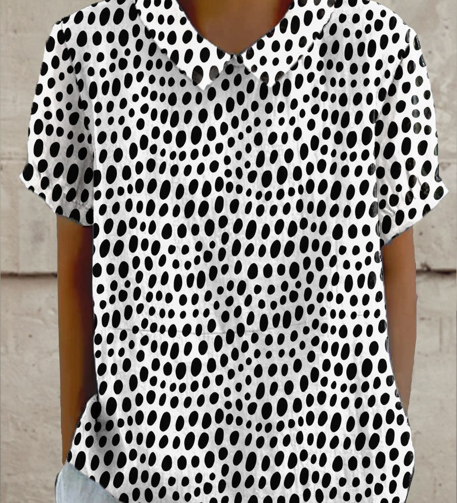 Liliana - Chemise à Pois