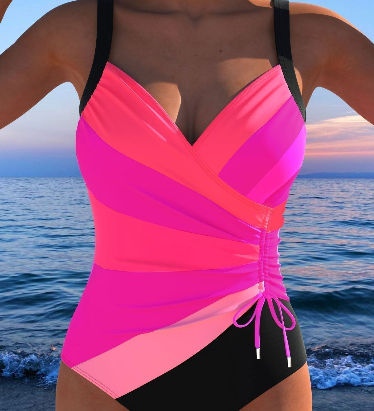 Adriana - Maillot de bain élégant avec imprimé coloré