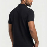Polo Slim Noir Jais