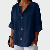 Blouse décontractée avec texture