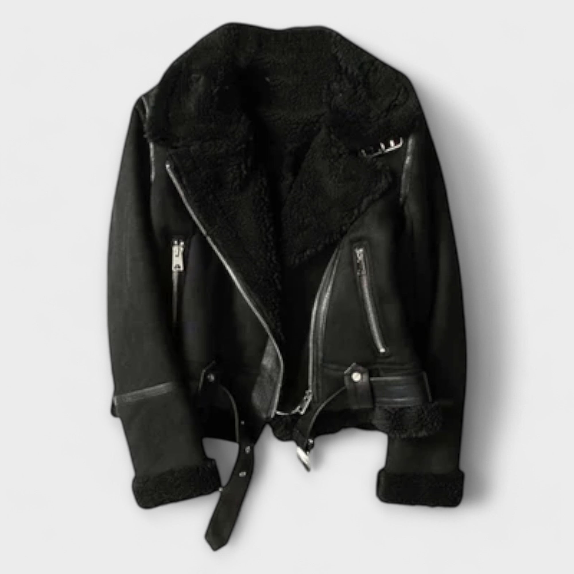 Catarina - Veste Pilote en Daim