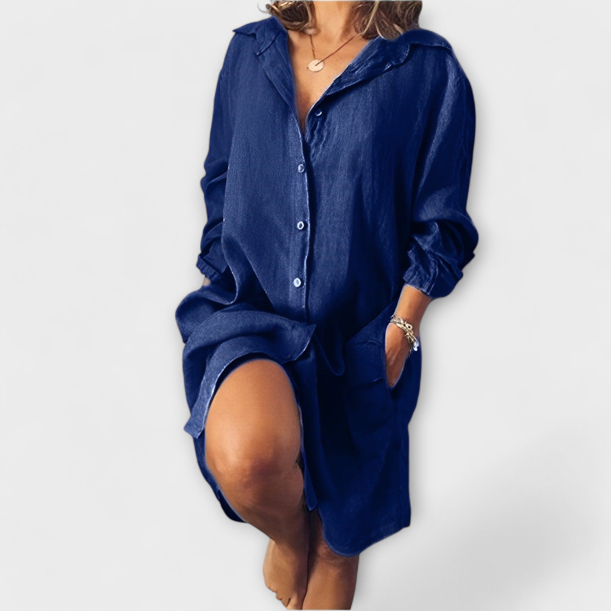 Clara - Chemise décontractée en lin