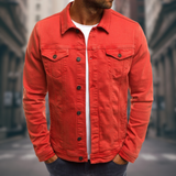 Artur - Veste en Jean Coupe Ajustée