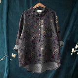 Florence - Chemise Casual à Motifs Floraux