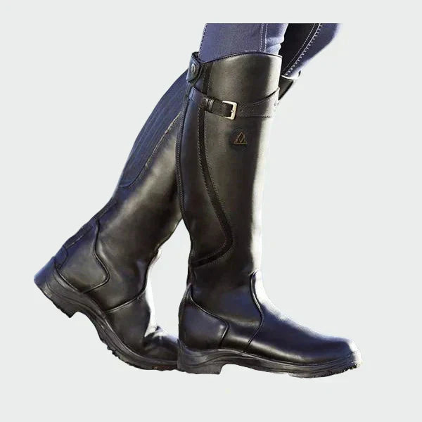 Bottes orthopédiques en cuir premium
