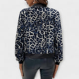 Raquel - Veste Élégante à Imprimé Léopard