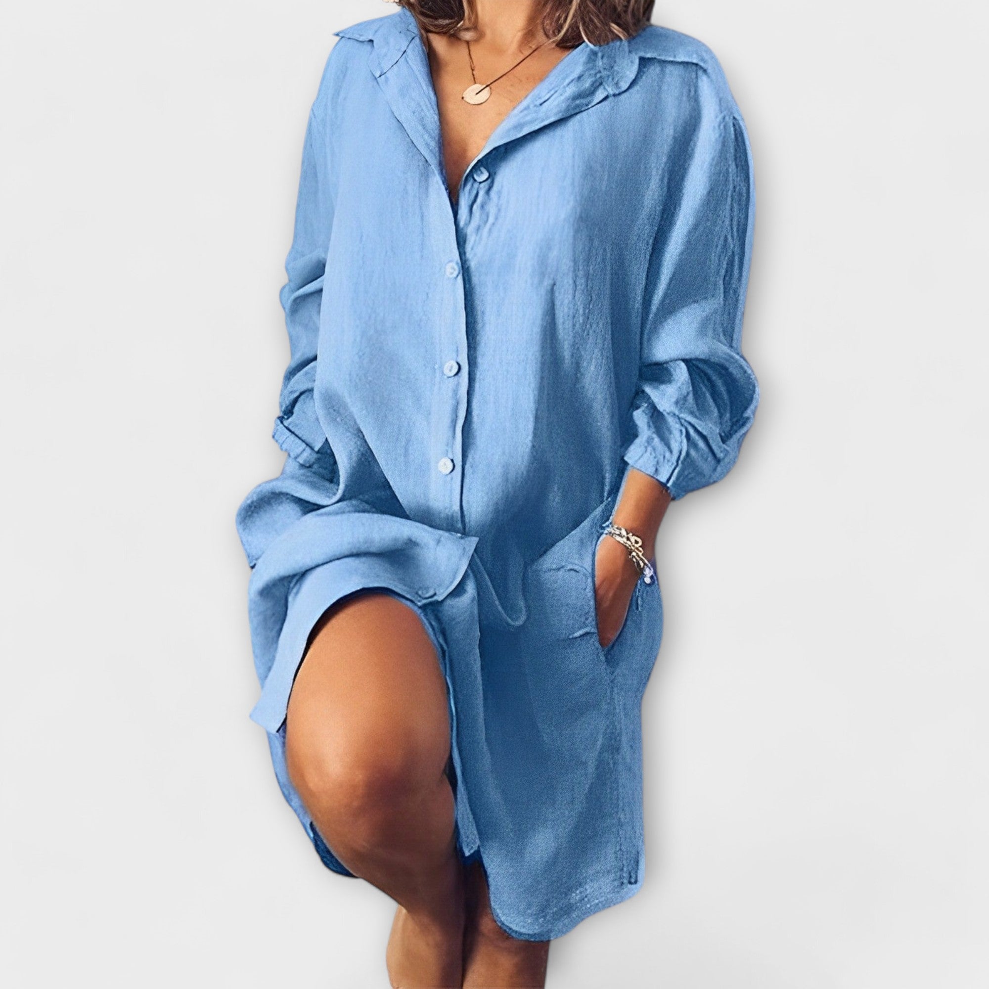 Clara - Chemise décontractée en lin