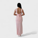 Sarela - Robe longue dos nu