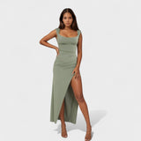Sarela - Robe longue dos nu