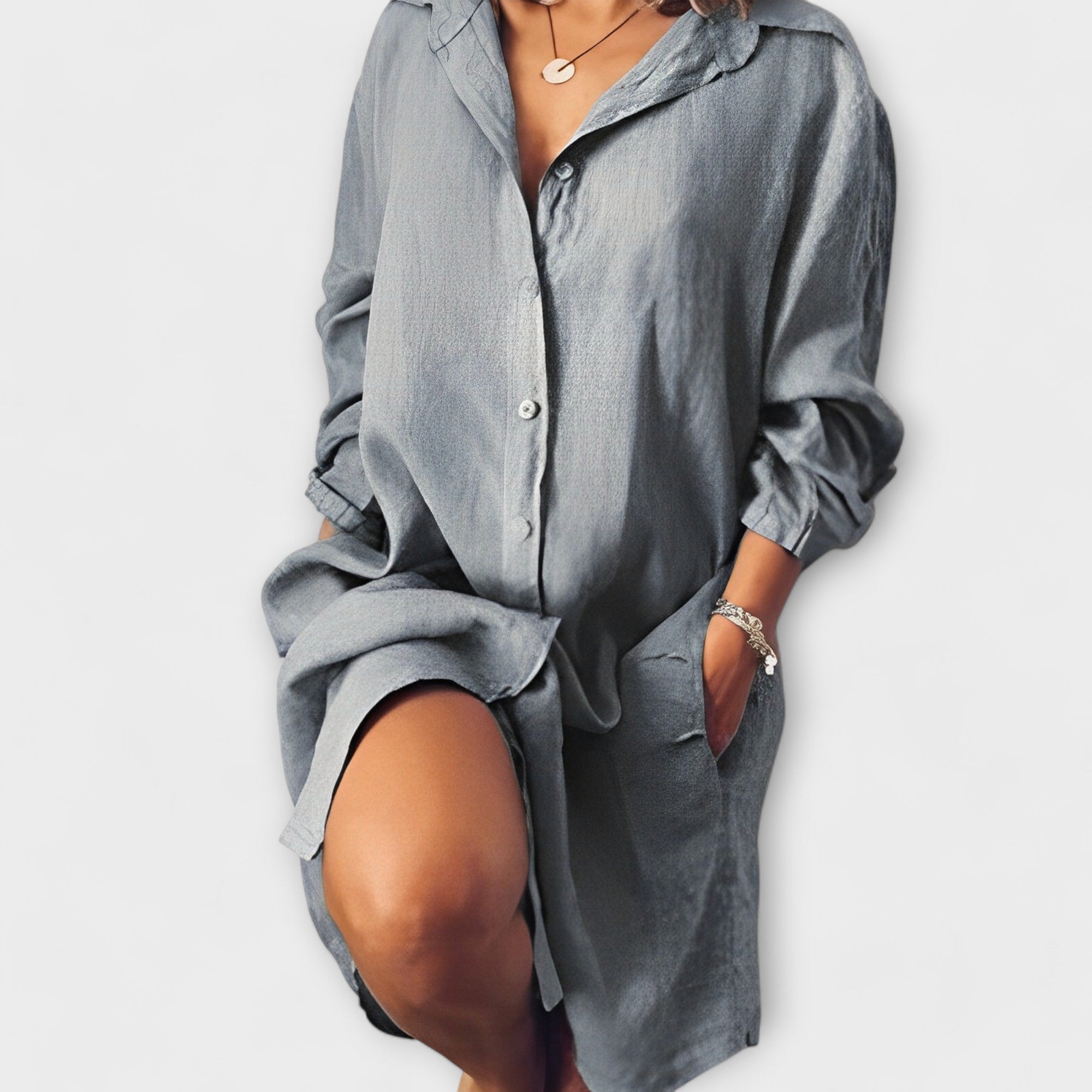 Clara - Chemise décontractée en lin