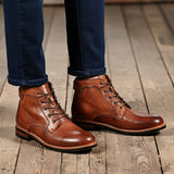 Caio - Bottes Retro à Bout Rond