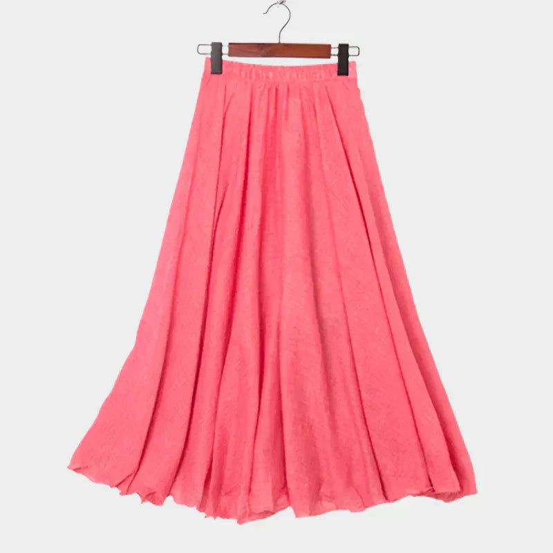 Jupe Élegante Taille Haute