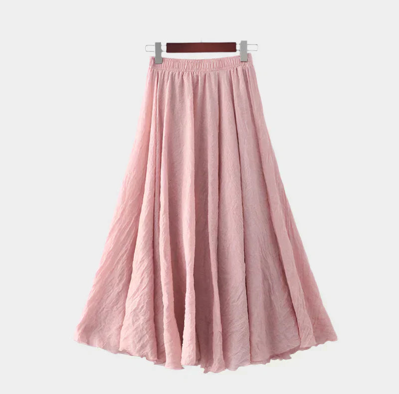 Jupe Élegante Taille Haute