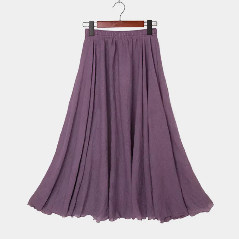 Jupe Élegante Taille Haute