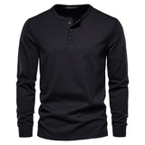 Chemise Henley - Mélange Doux Respirant