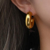 Boucles d'oreilles épaisses