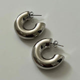 Boucles d'oreilles épaisses