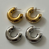 Boucles d'oreilles épaisses