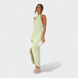 Camila - Robe longue plissée