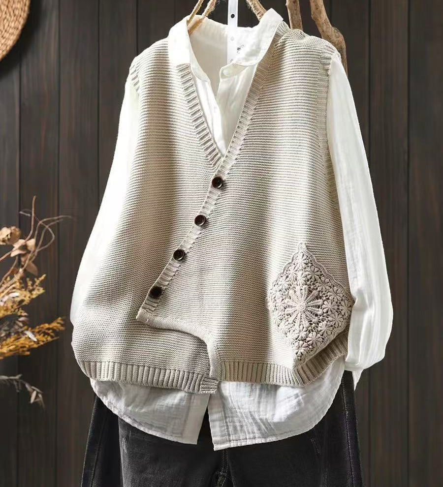 Joana - Gilet en Maille