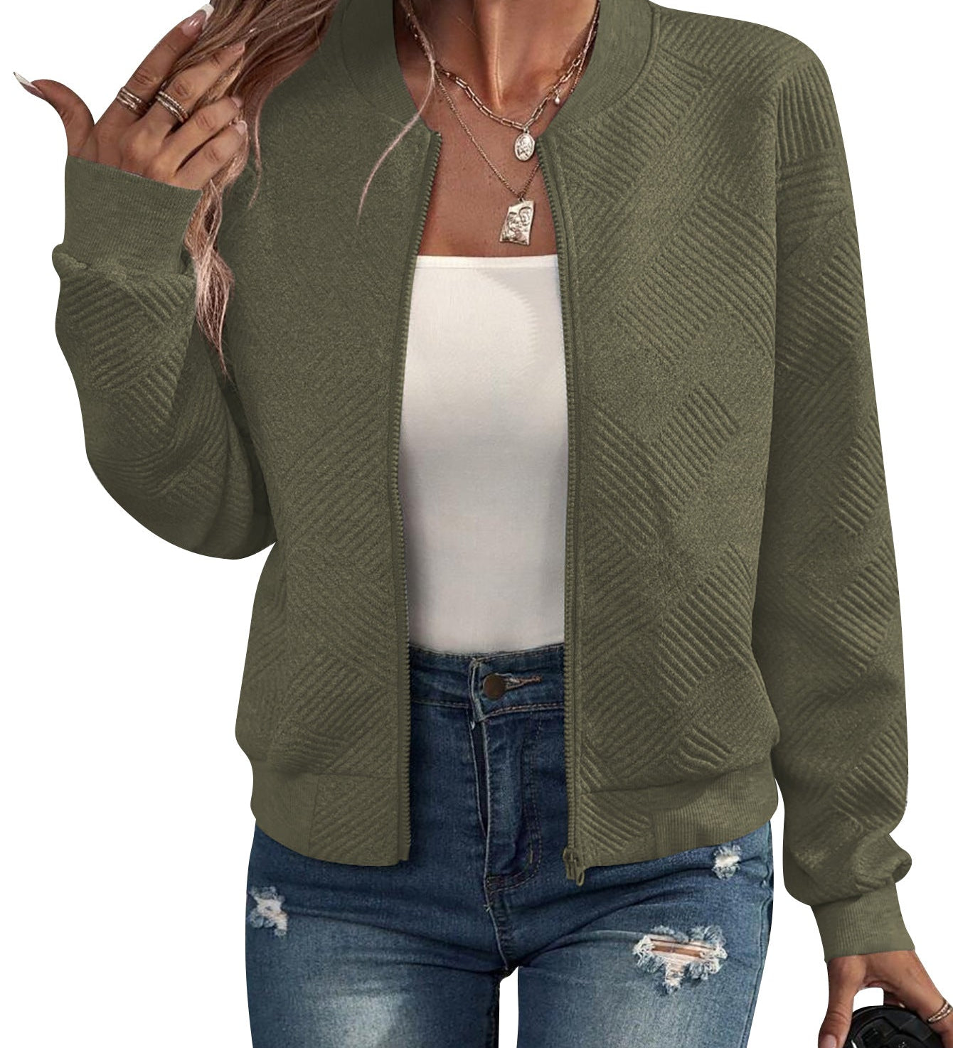 Dora - Veste bomber structurée